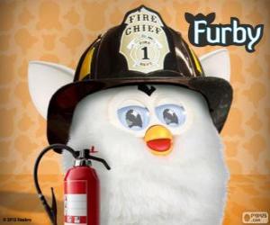 Puzzle Furby πυροσβέστης